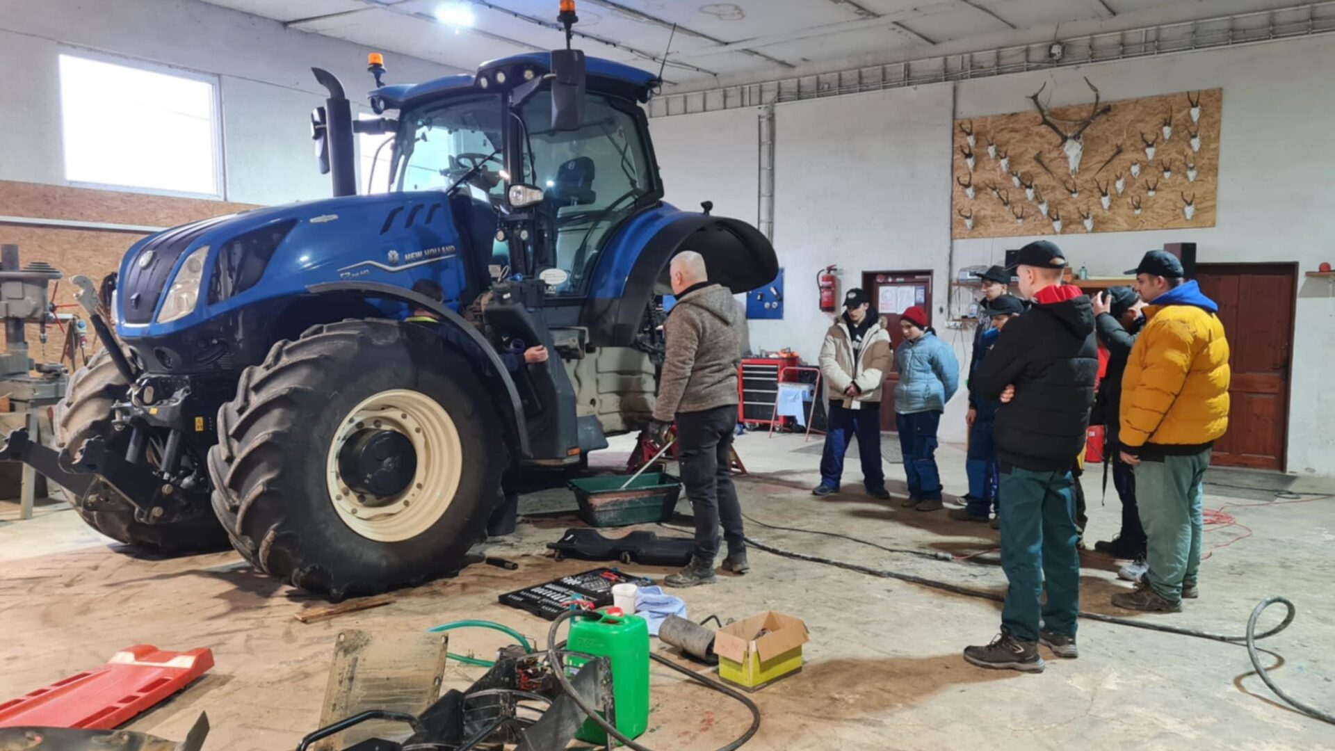 Exkurzia v DB. AgroFarm, s.r.o. vo Veľkých Trakanoch