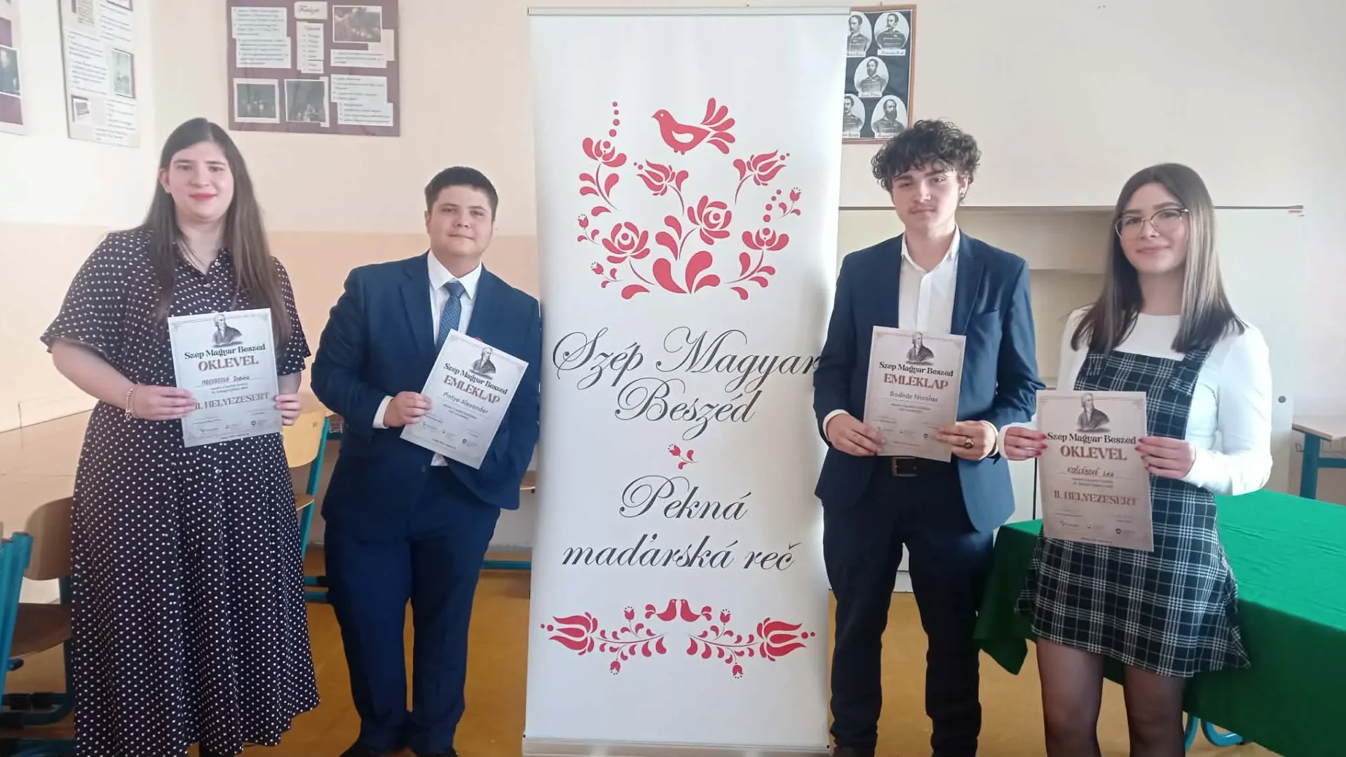 Krajské kolo súťaže „Pekná maďarská reč“ (Szép Magyar Beszéd)