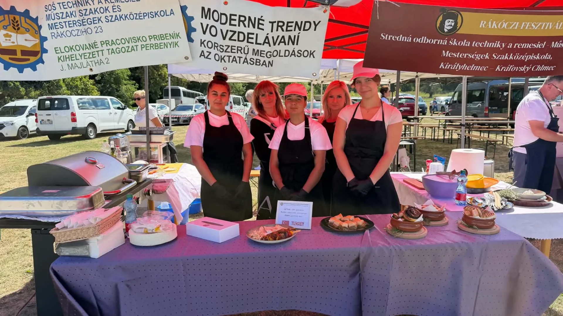 Naša škola na gastronomickej súťaži V. Rákócziho festivalu
